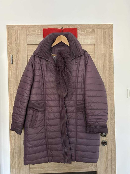 Kurtka damska zimowa z kapturem