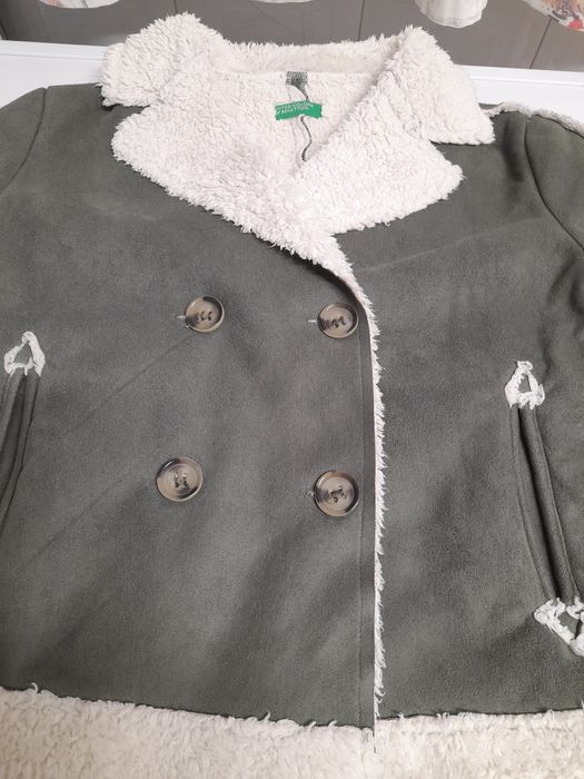 Casaco menina verde