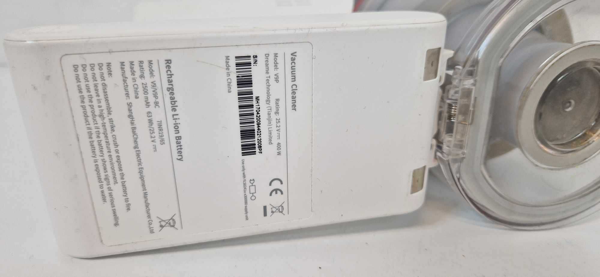 Body korpus do odkurzacza bateria Dreame V9P PIN 12 mm