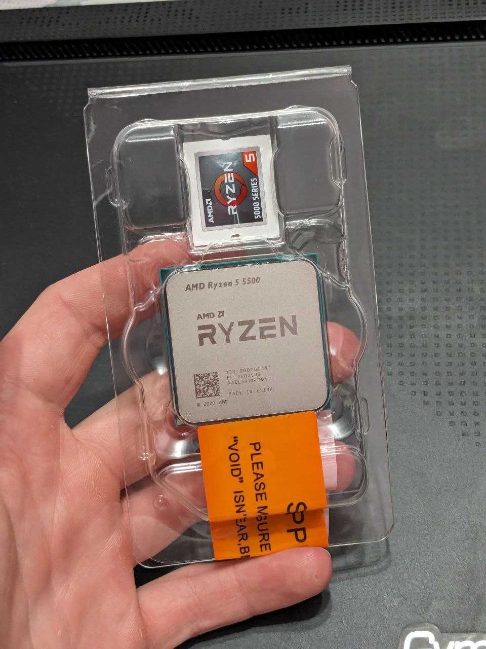 Процессор - Amd Ryzen 5 5500 - краща ціна за новий !