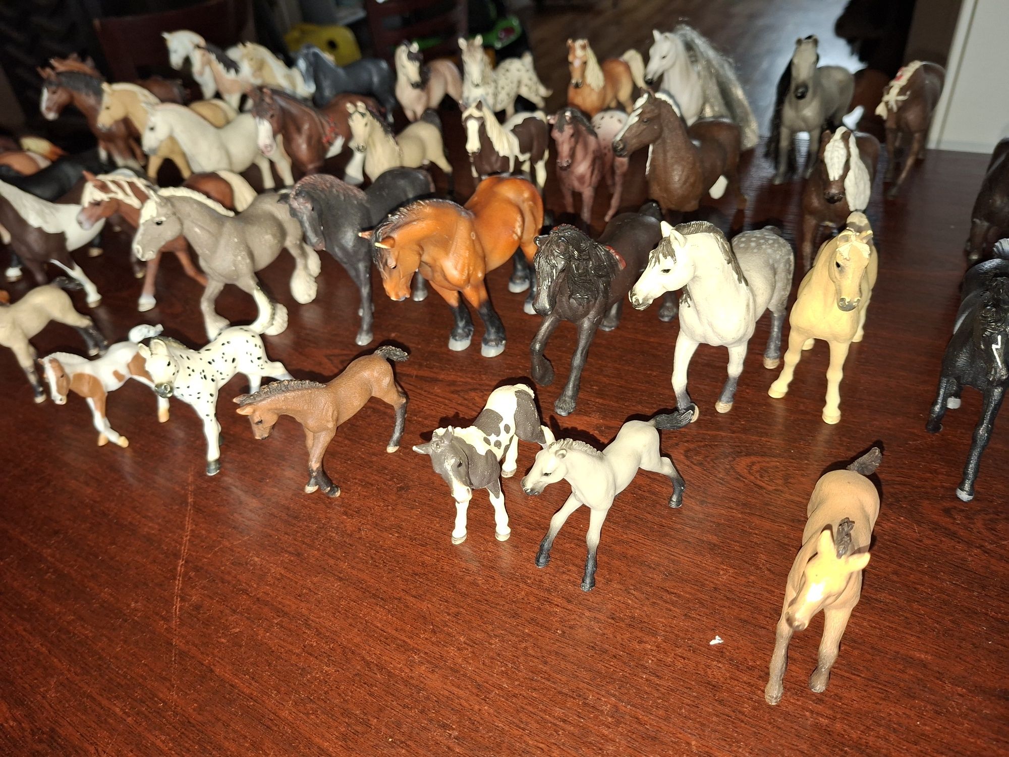 Koniki schleich, coleccta, figurki