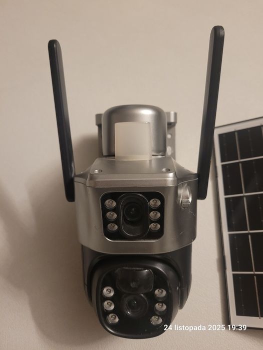 Kamera GSM na budowę lub działkę. Dwa obiektywy
