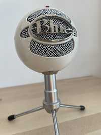 Microphone Snowball branco como novo