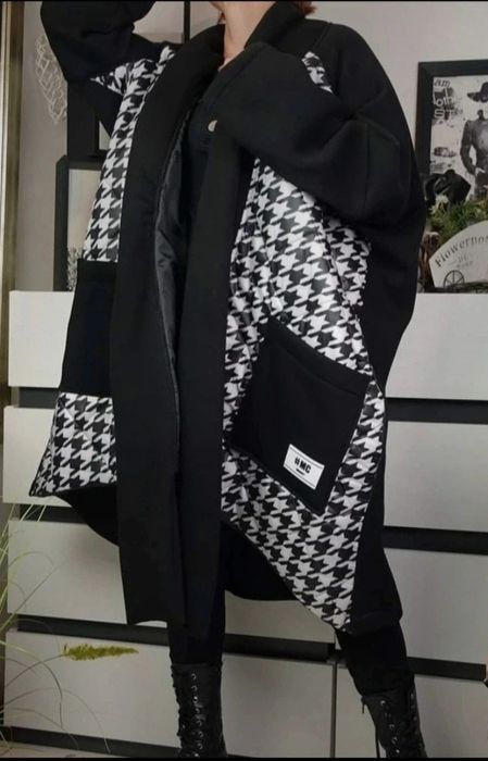 Oryginalny Miss City płaszczyk oversize narzutka