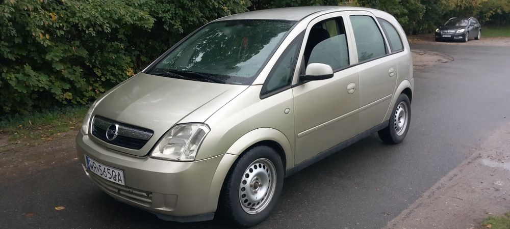 Opel Meriva 1.6+GAZ SEKWENCJA. Wspoma, Klima, Elektryka, ABS, AIRBAG