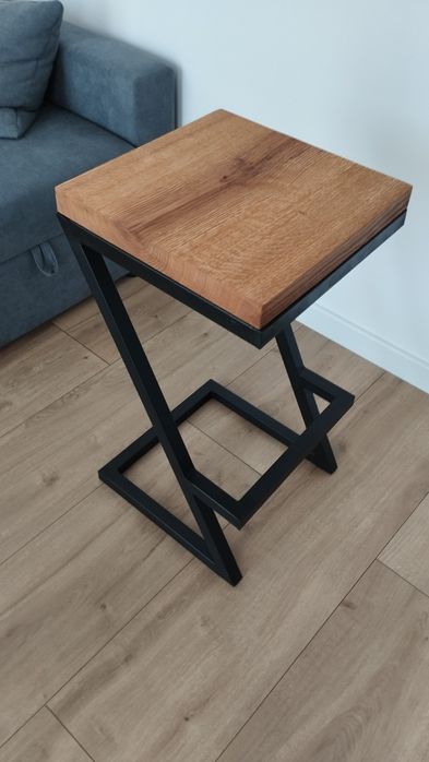 Hoker/stolik barowy/krzesło/loft