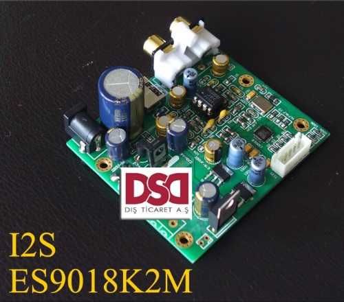 DAC|ЦАП Es9018k2m i2s DSD для Cs8416 Ak4113 Dir9001 Spdif