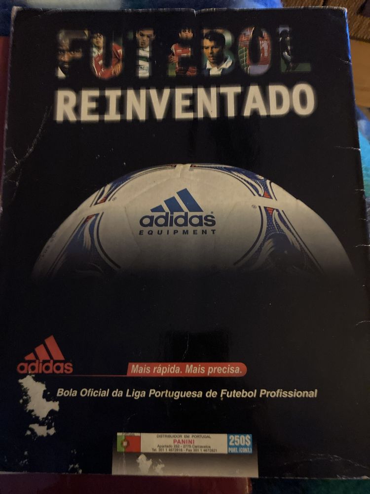 Cadernetas Futebol Ligas 99-00 e 01-02