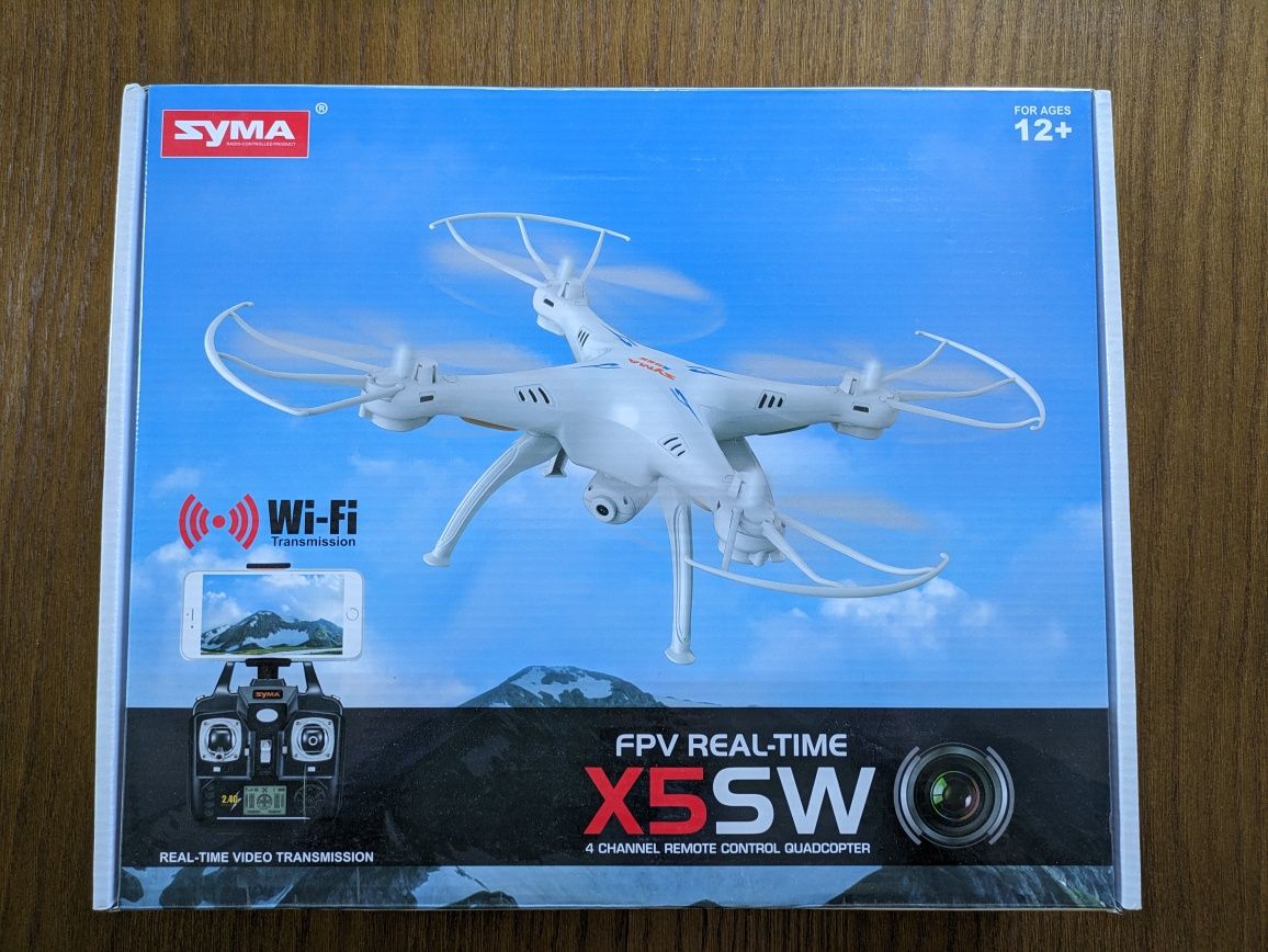 Dron Syma X5SW, używany, sprawny