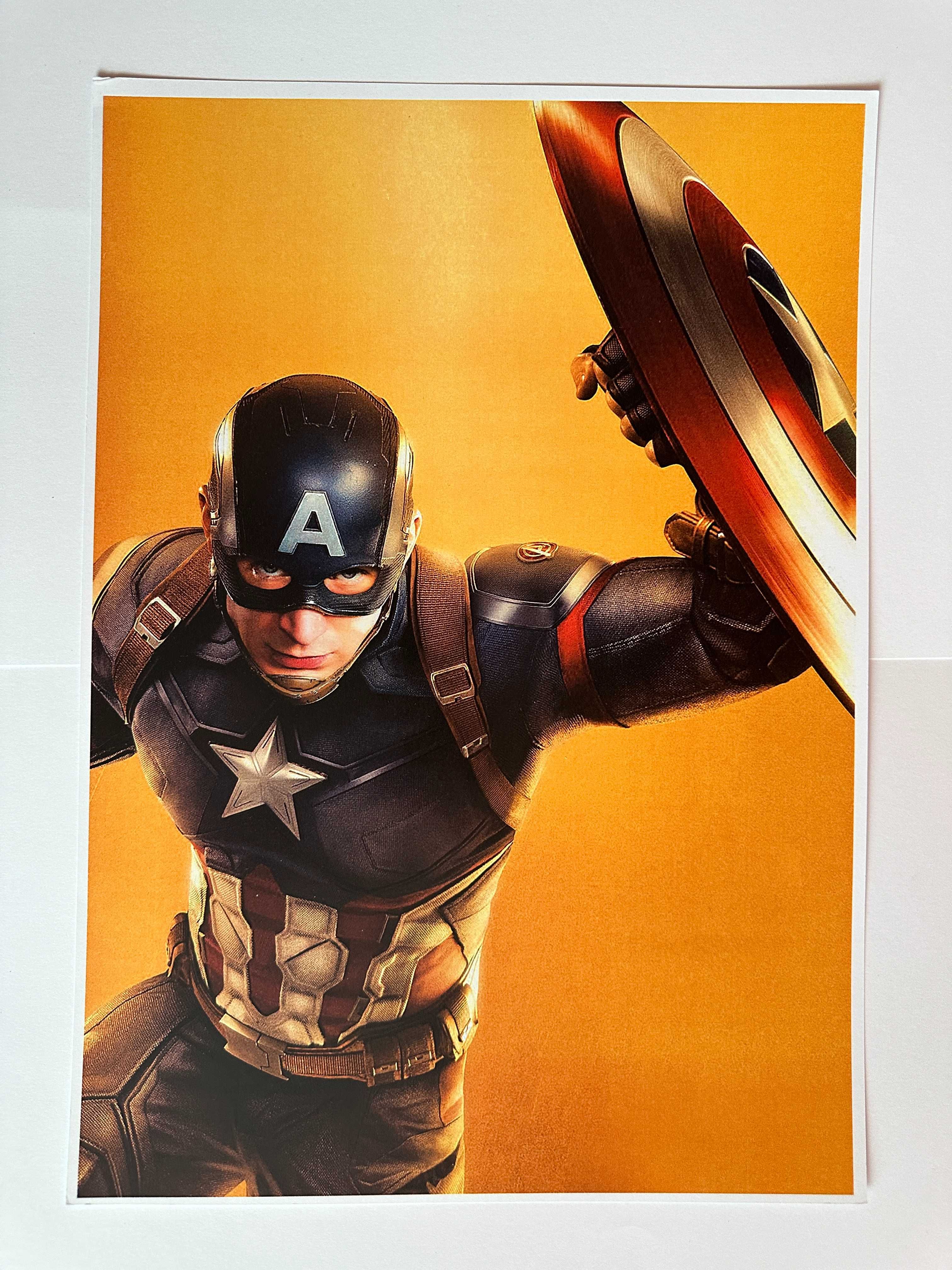 Kapitan Ameryka Marvel poster plakat duży A3 Captain America