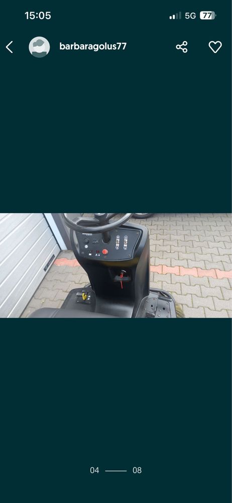 Zamiatarka karcher 100/100 R