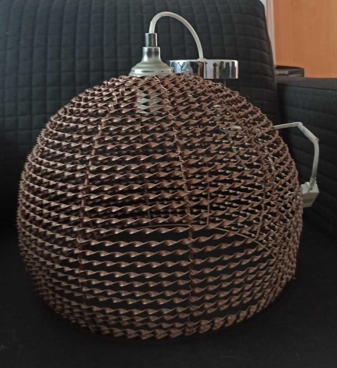 LAMPA WISZĄCA w kolorze miedzianym