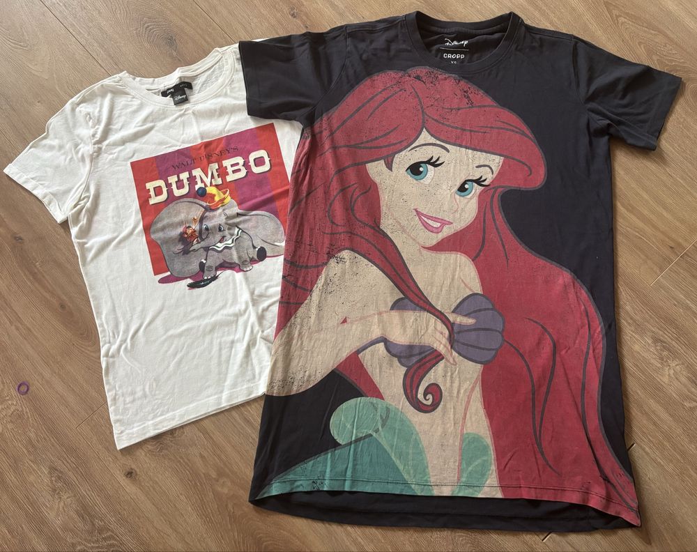 Футболки Disney Ariel, Disney Dumbo