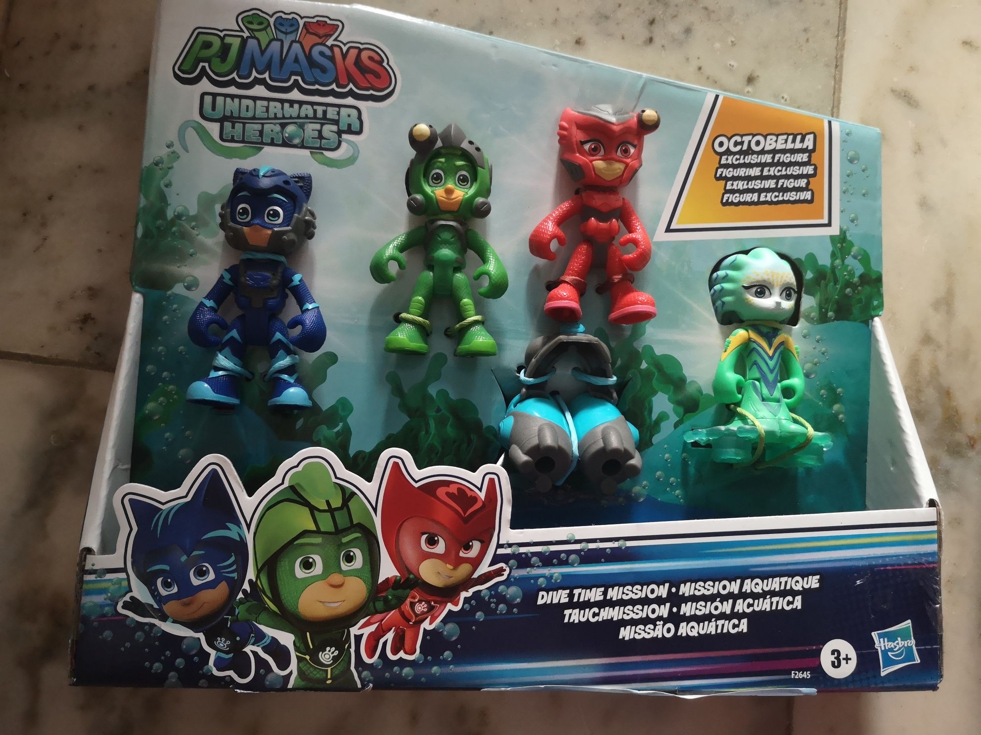 Pjmasks 4 figuras de ação