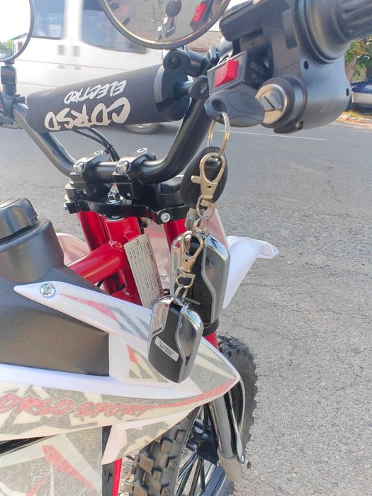 Електропітбайк CORSO 1000W Безкоштовна доставка 100км