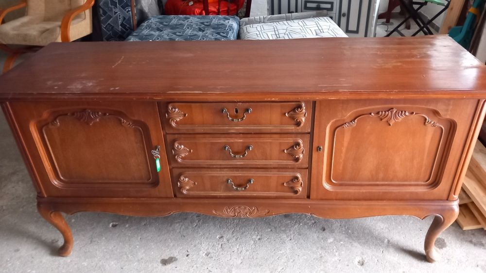 Kredens.witryna.komoda drewniana