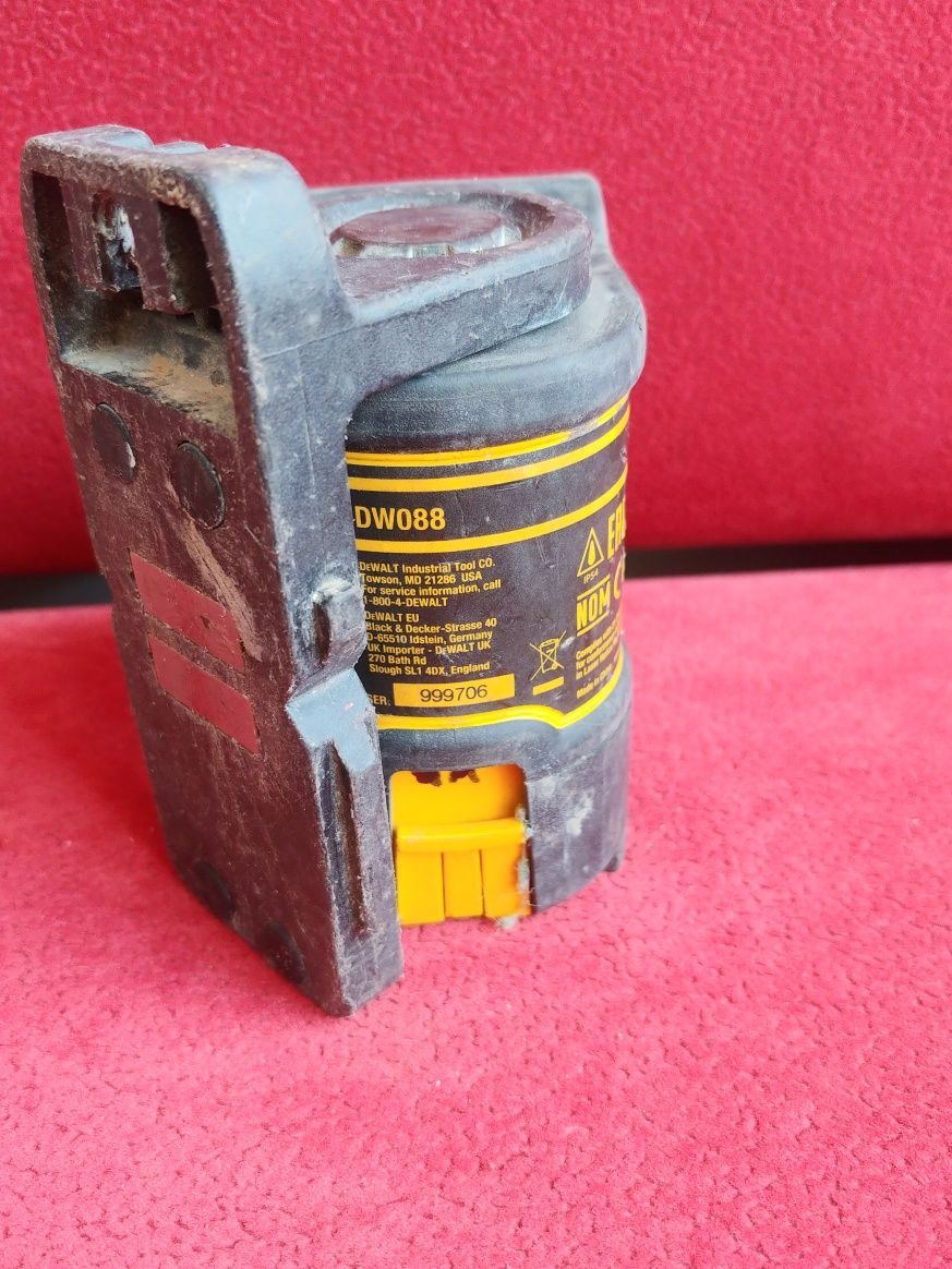 Laser krzyżowy poziomica laserowa dewalt dw088