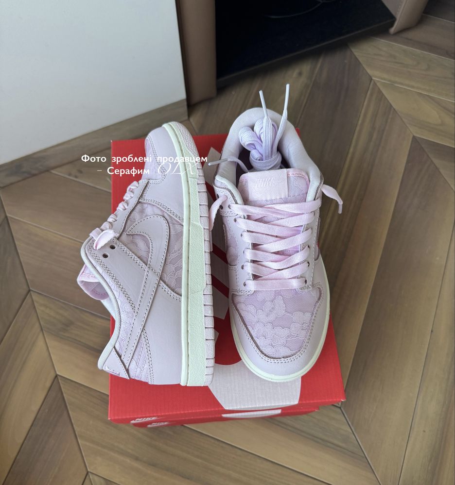 NEW NIKE DUNK LOW ‘Lace Pack- Soft Pearl’ (in box)
