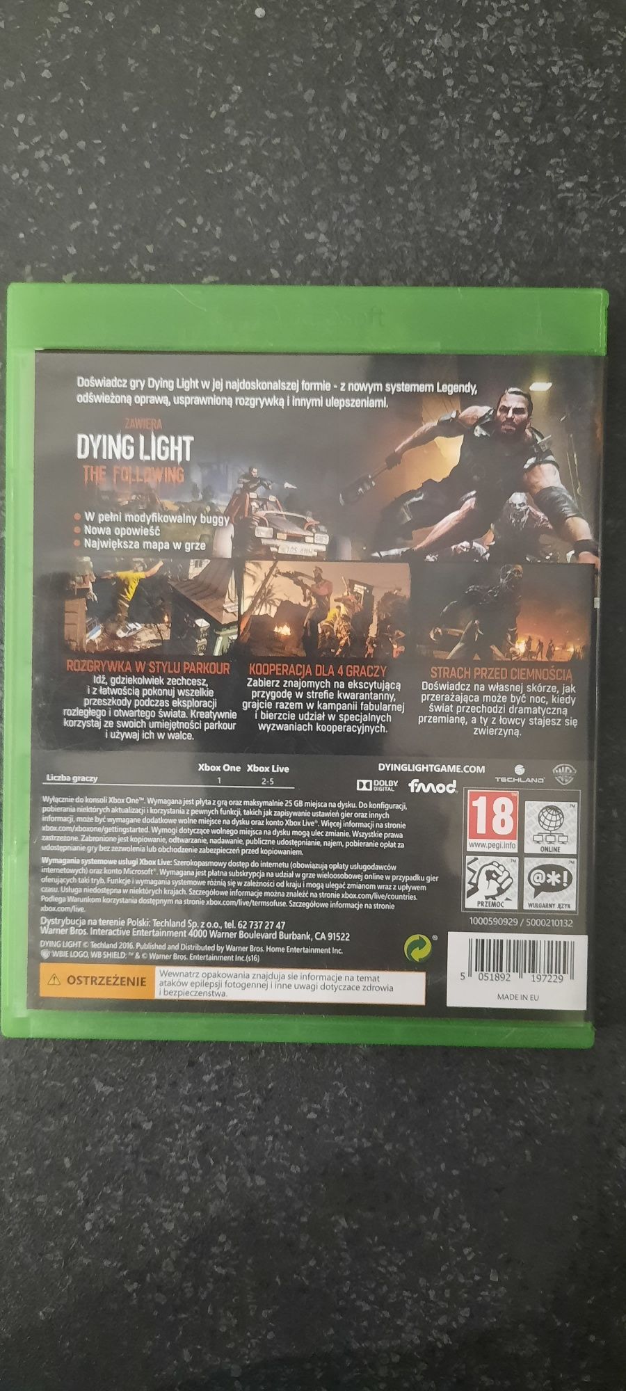 Dying Light. The Following xbox one wersja PL