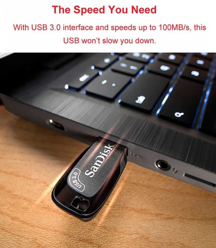 SanDisk CZ410 USB 3.0 флеш-накопитель 32/64gb SanDisk SecureAccess