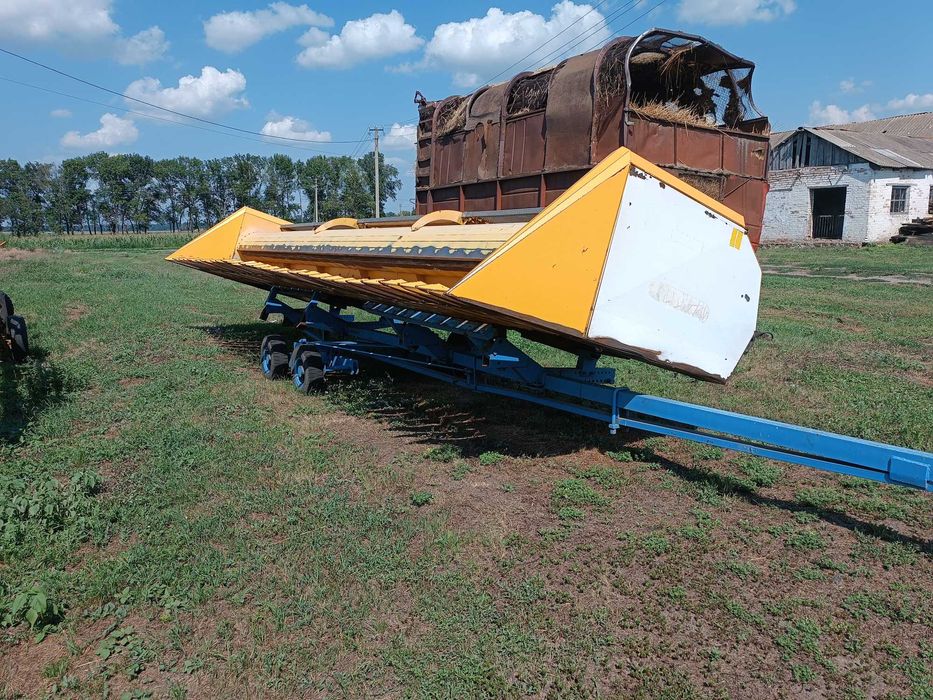 Жниварка нерядна Zaffrani 740 N прямого зрізу для збирання соняшника