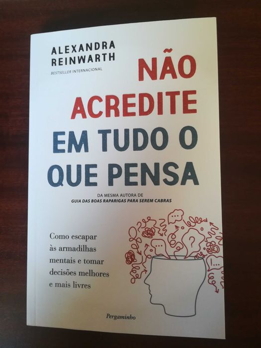 Livro Não Acredite em tudo o que pensa de Alexandra Reinwarth
