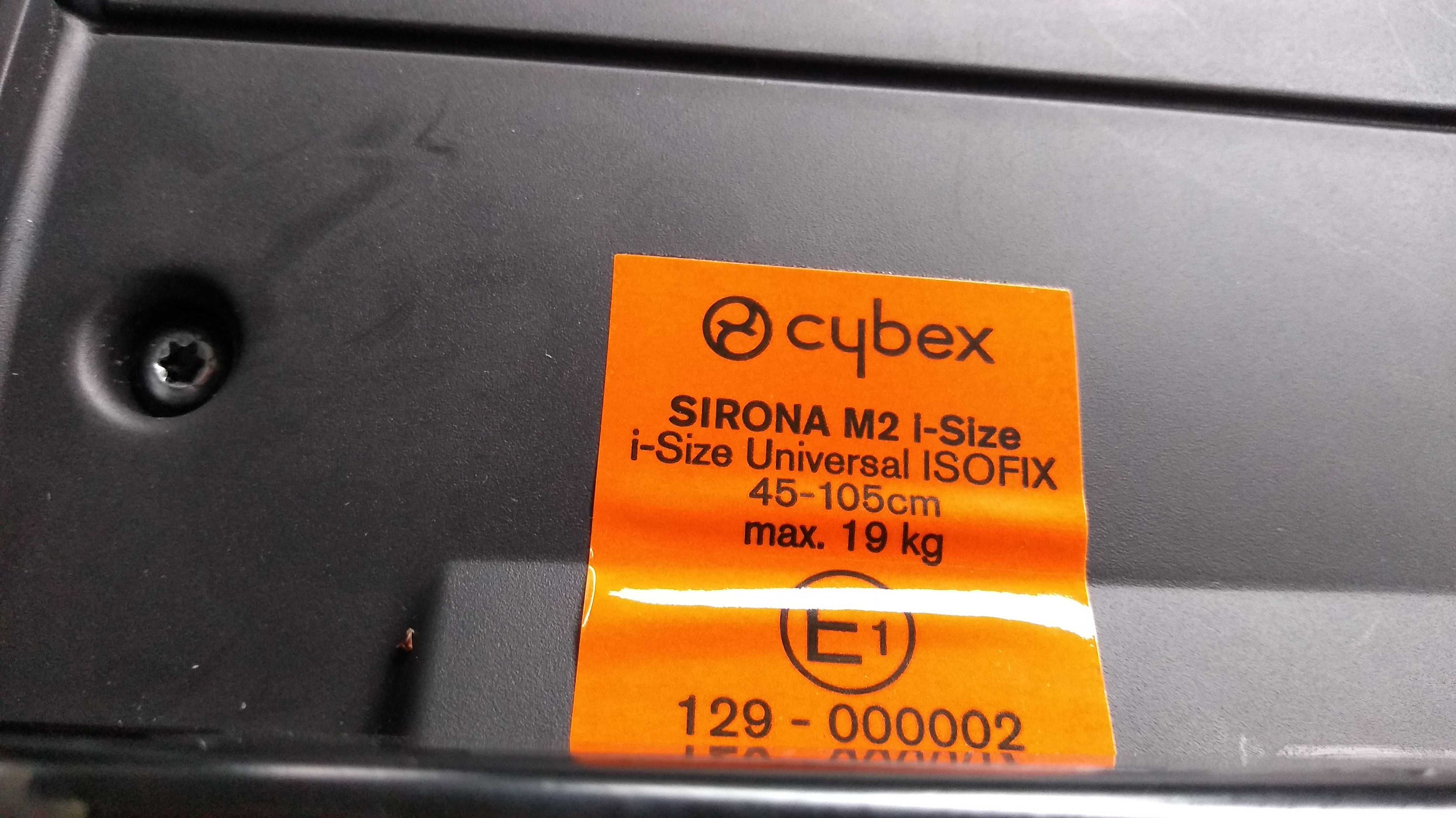 Fotelik Cybex Sirona M2-I-Size z bazą