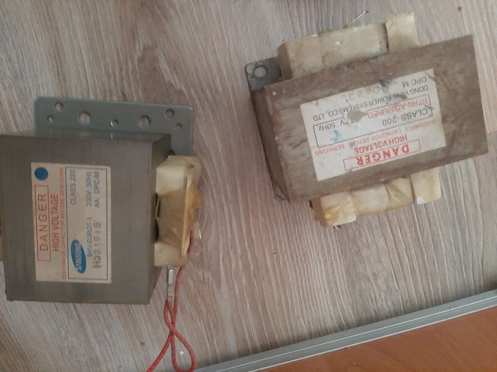 Transformator mikrofalówka spawarka zgrzewarka-Przewinięty 5 szt.
