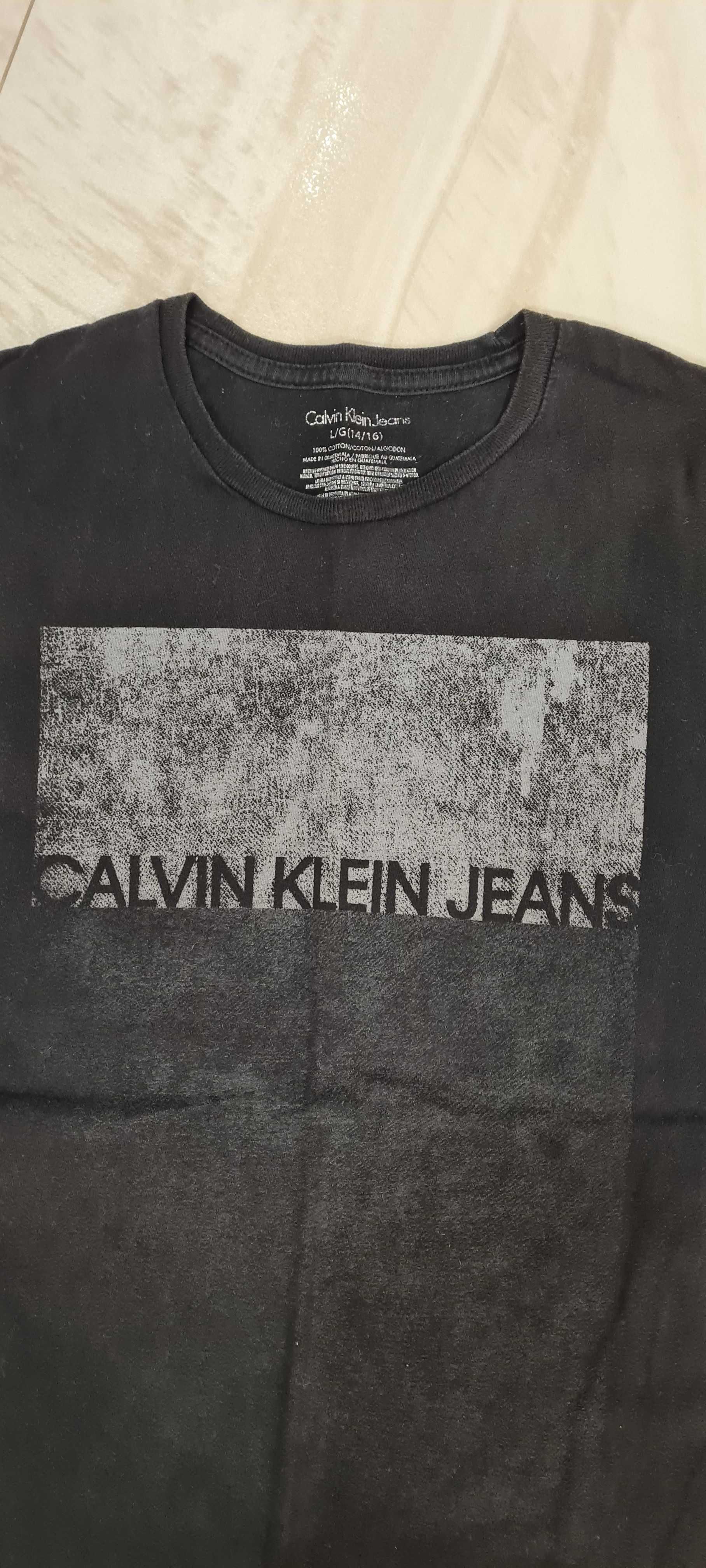 CALVIN KLEIN JEANS T-shirt Koszulka Podkoszulka Podkoszulek Chłopięca