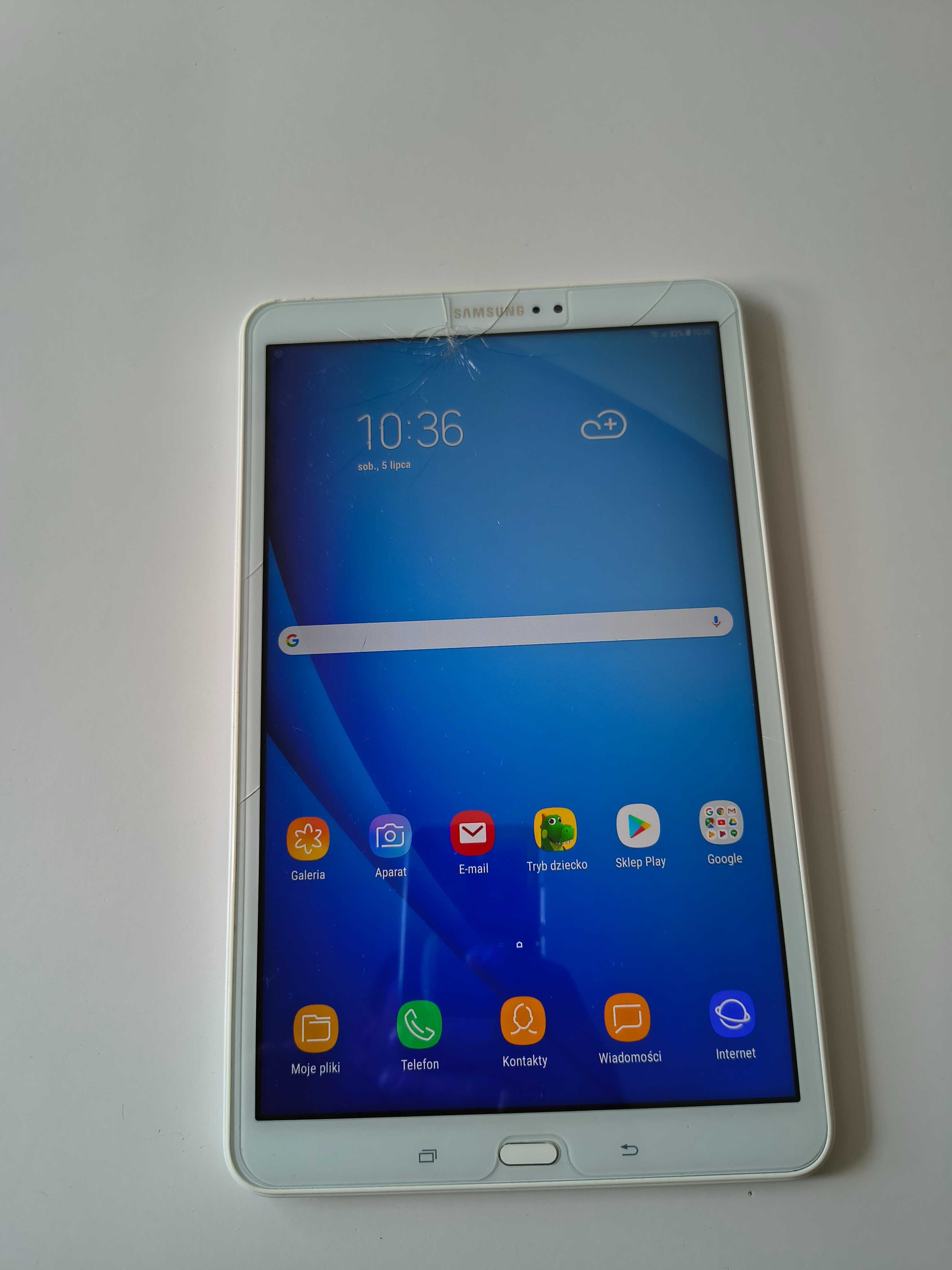 Samsung Galaxy Tab A6 10.1 T585 – pęknięty digitizer, sprawny
