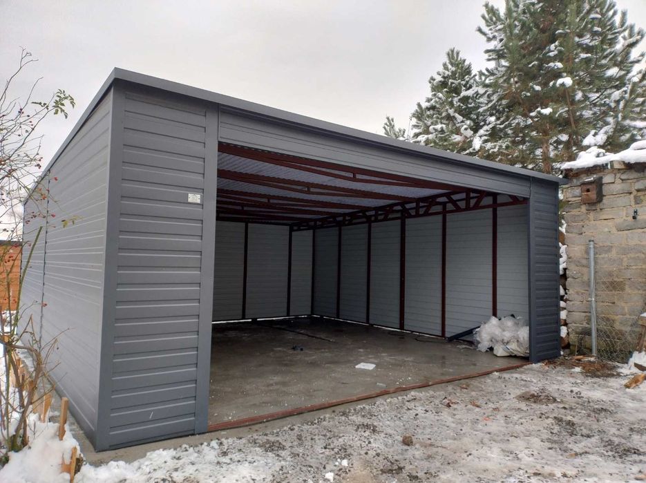 Garaż Blaszany Drewnopodobny PREMIUM PRODUCENT!!!