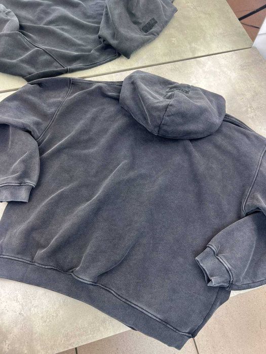 Черная кофта Vetements свитшот Ветмо худи с принтом оверсайз sg279