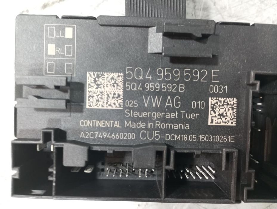 Módulo porta frente direito VOLKSWAGEN Golf VII (5G1, BQ1, BE1, BE2)