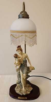 *MAMA Elegancka Figura Crosa Collection Lampa Szklana Dama Vintage