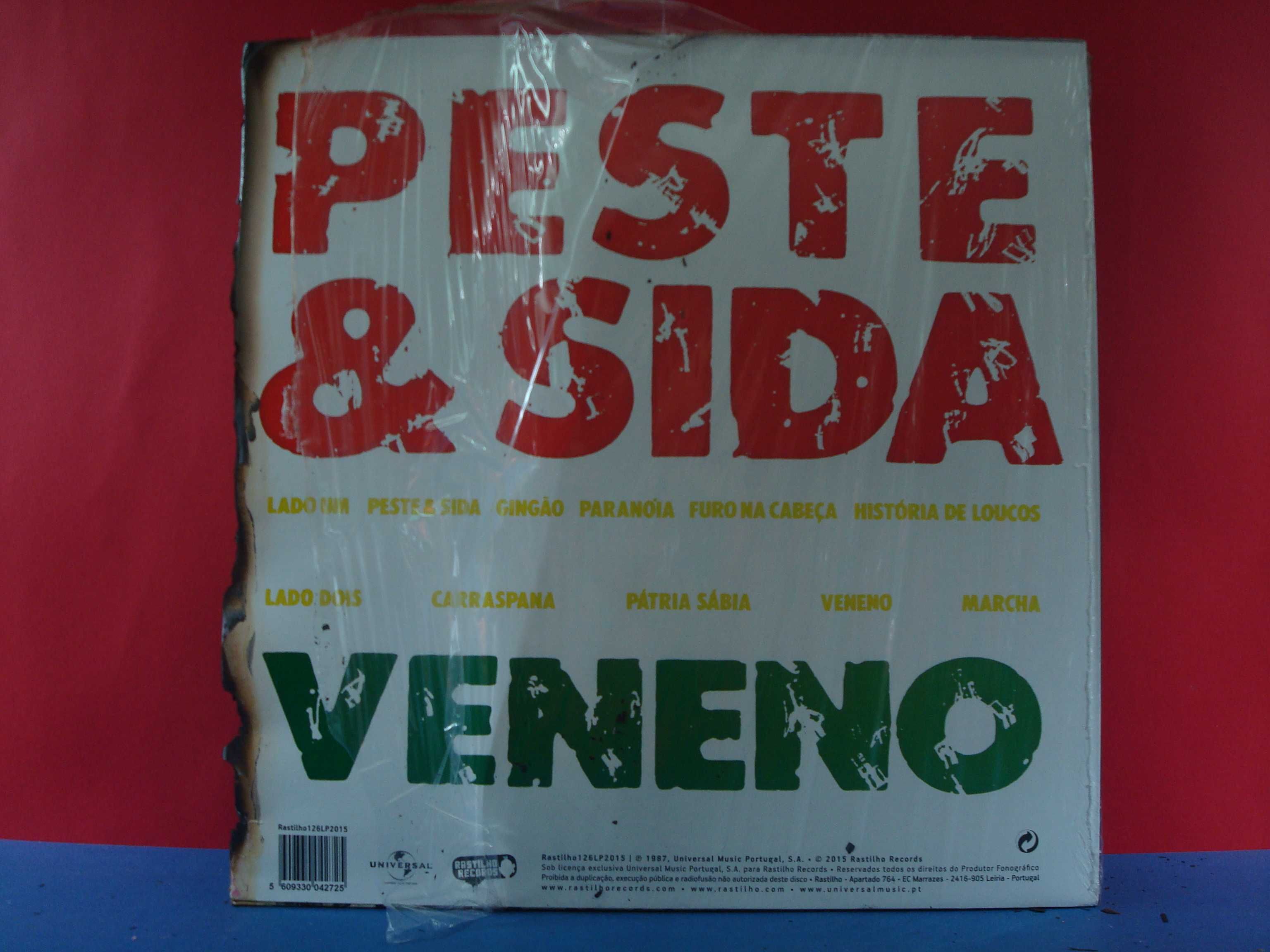 Peste & Sida - Veneno / LP / Ver Descrição / Ver Descrição