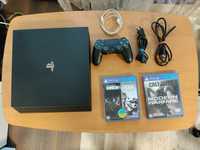 PS4 Pro(CHU-7208B) з дисками Call Of Duty MW (2019), Rainbow Six Siege