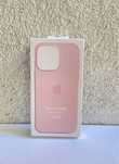 Nowy etui Silicone Case MagSafe iPhone 15 Pro Max różowy (Pink)