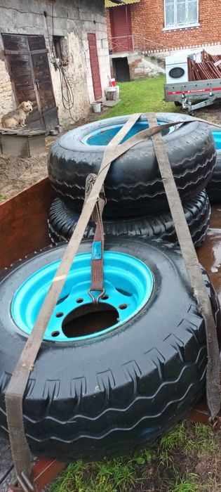 Koła 825/15; 750/16; 750/15;650/20; 825/20; 12,5/18 czeskie przyczepy