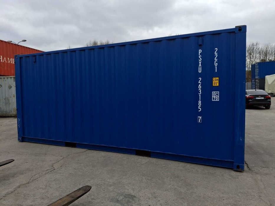 Kontener 20 DC one way RAL 5010