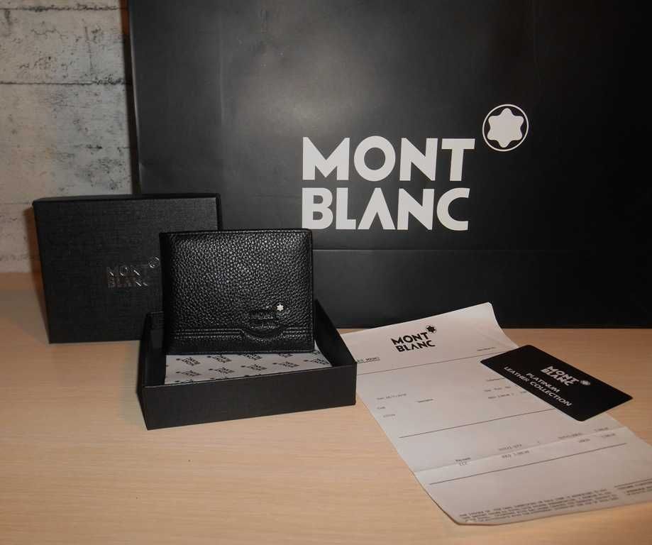 KLIP DO PIENIĄDZE portfel MĘSKI Mont Blanc, skóra 55-100