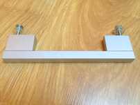 Uchwyty meblowe aluminiowe 128 mm – 12 sztuk – tanio