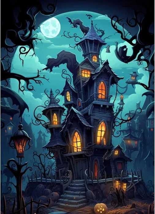 DIY Zestaw do malowania diamentami 5D dekoracja ścienna NOWE s069