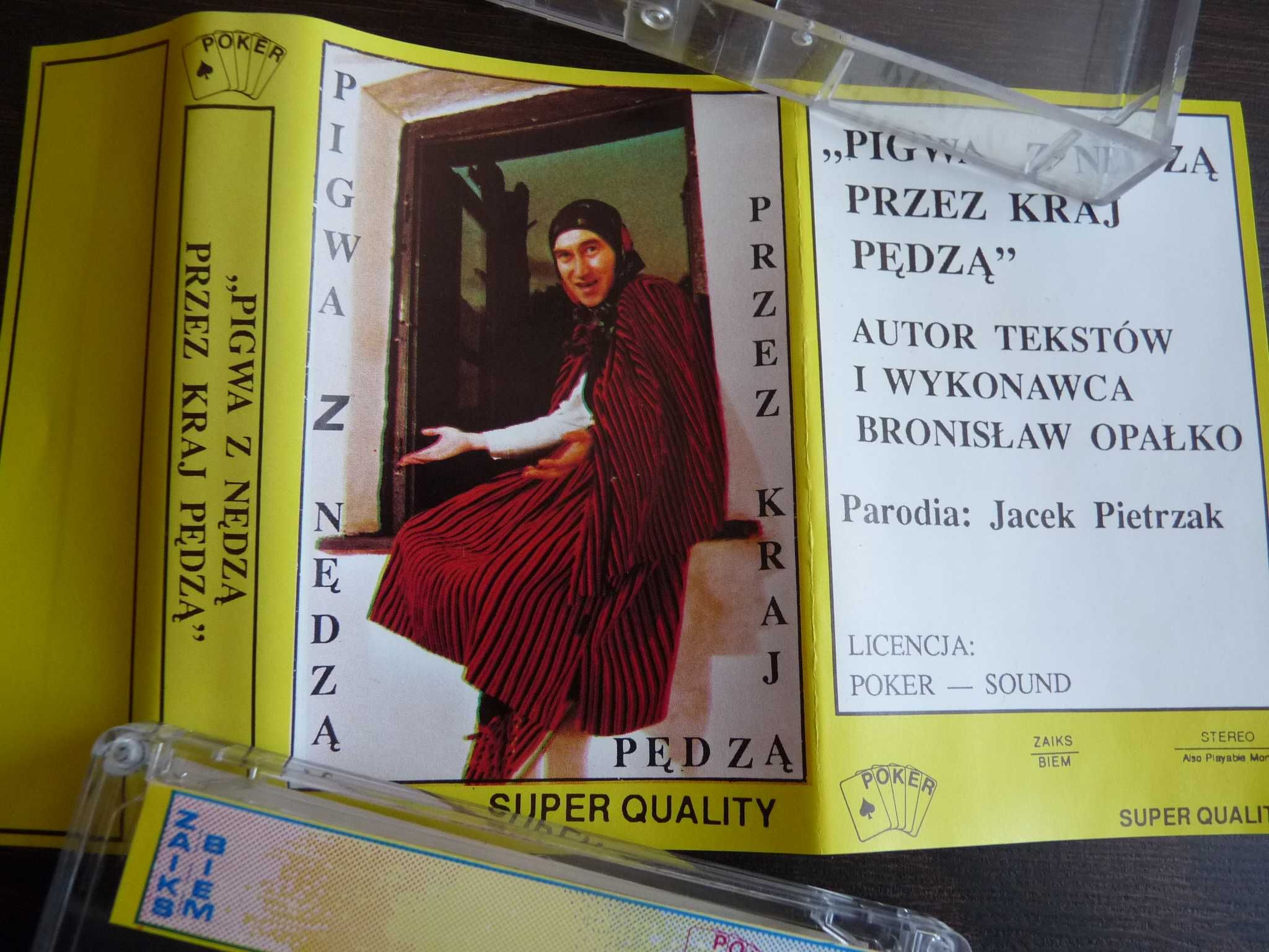 Genowefa Pigwa - Pigwa Z Nędzą Przez Kraj Pędzą (Kaseta)
