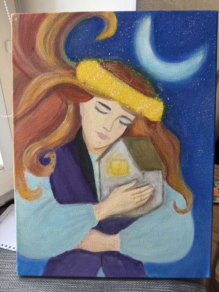 Картина 30x40, акрил