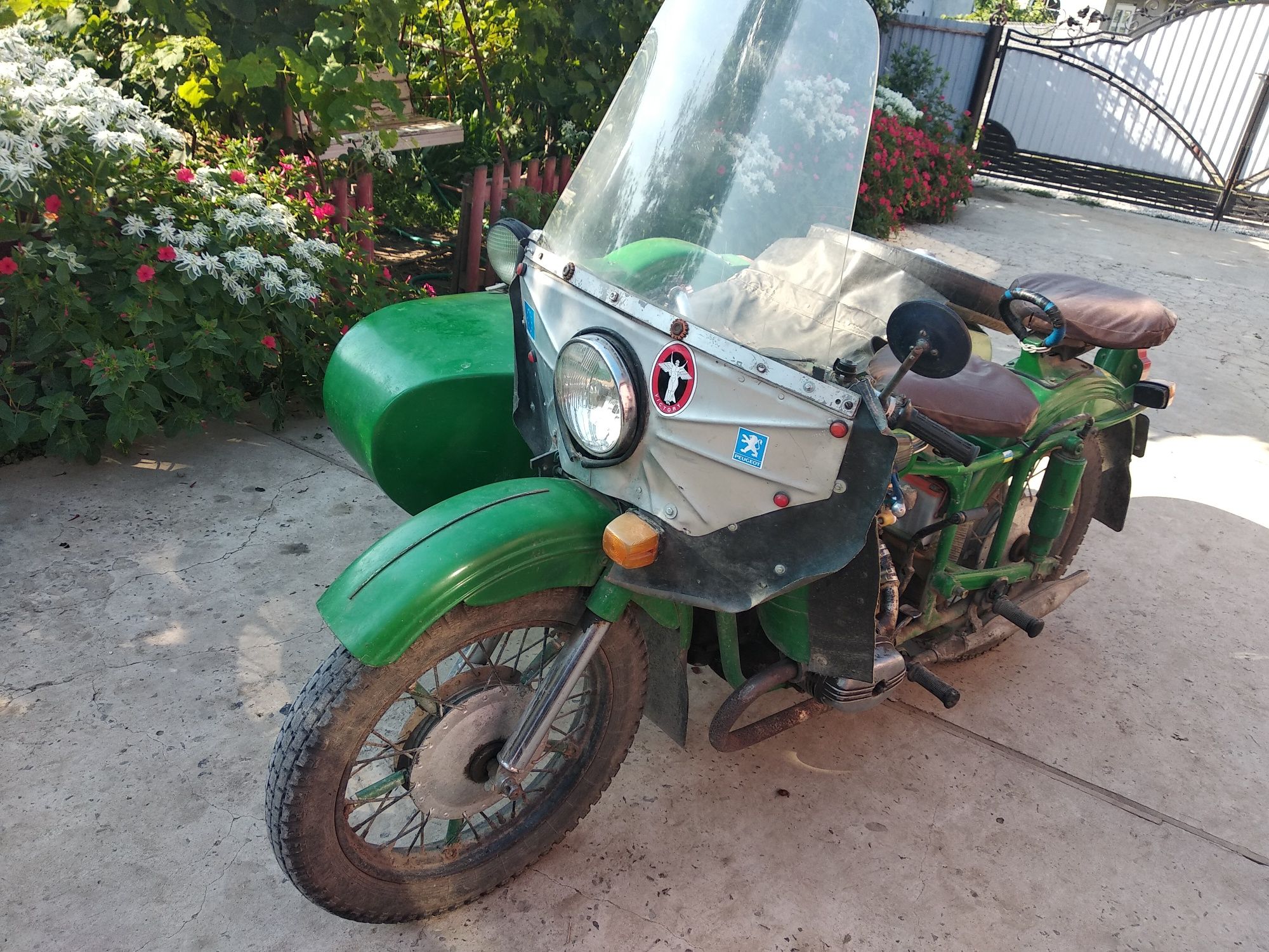 Мотоцикл Урал 1977