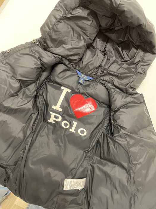 Polo ralph lauren пуховик для дівчинки.
