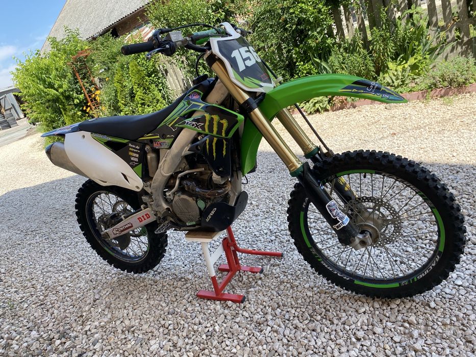 Kawasaki kxf 250 po remoncie, piękny stan