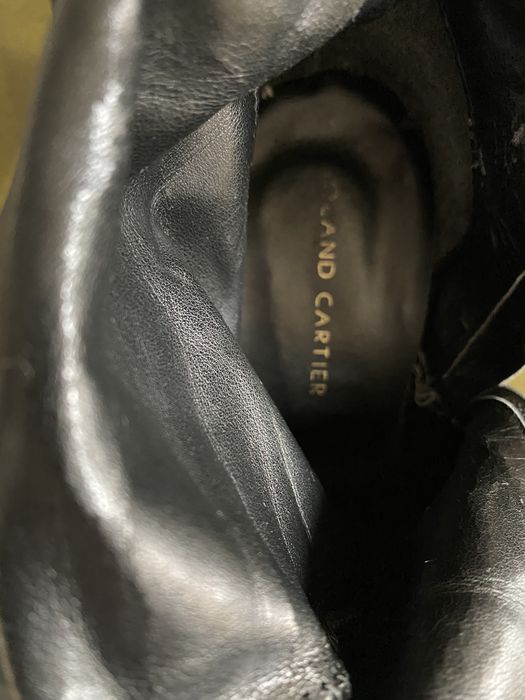 Сапоги высокие, модельные, замша. Италия/Лондон