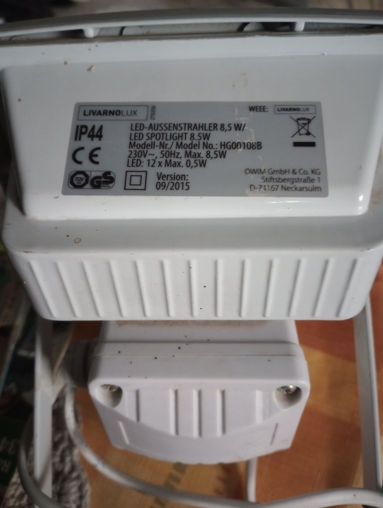 LED z czujnikiem ruchu