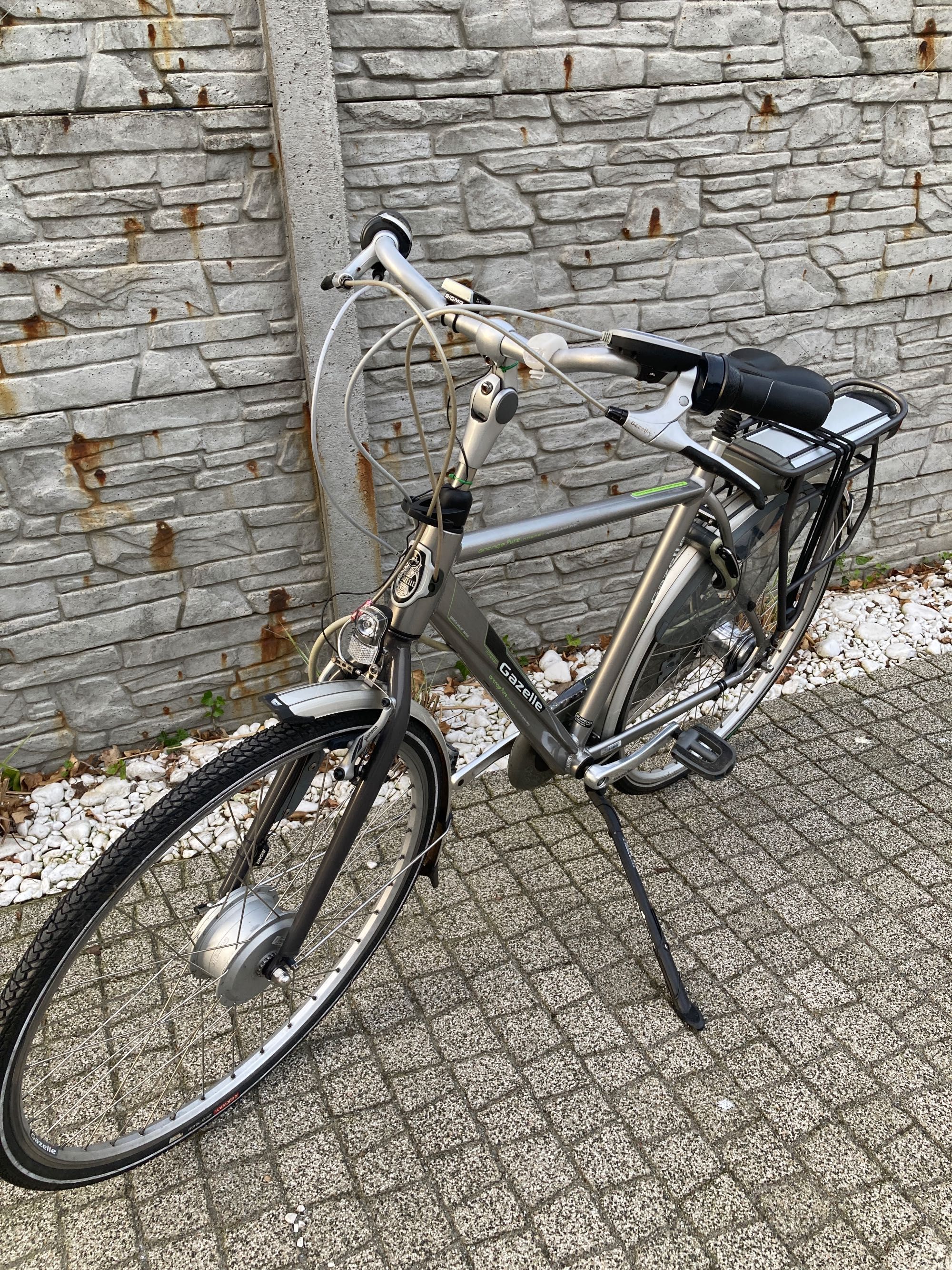Holenderski rower elektryczny gazelle orange innergy męski batavus